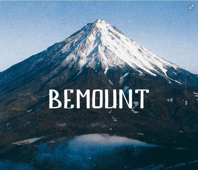Bemount Font