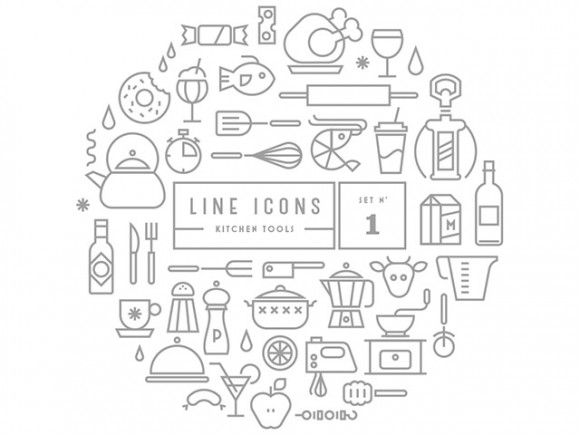 Gravual Line Icons