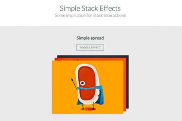 Simple Stack Effects with CSS