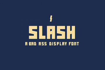 Slash Font