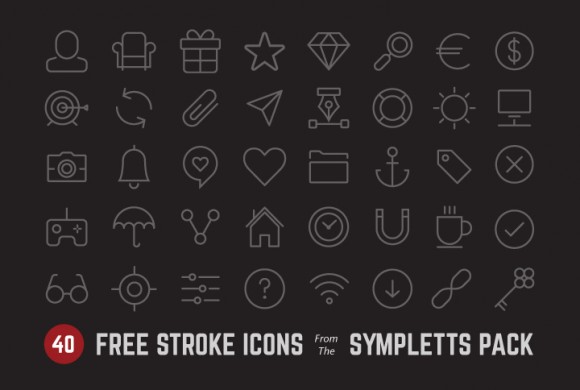 Stroke Icons from Sympletts Pack