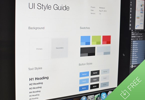 UI Style Guide Template
