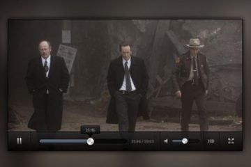 Clean PSD Video Player
