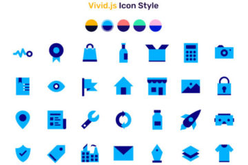 Free Vivid.js 90+ SVG Icons