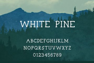 White Pine Font