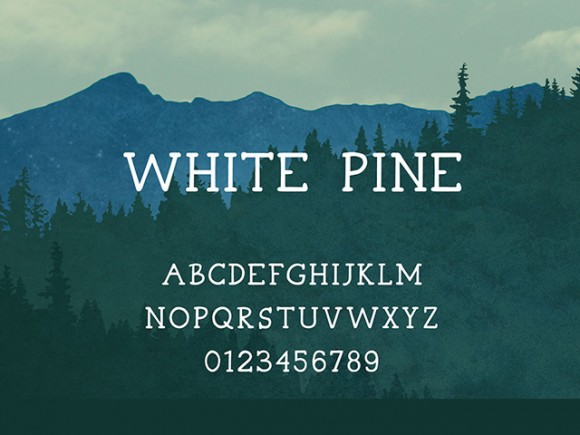 White Pine Font