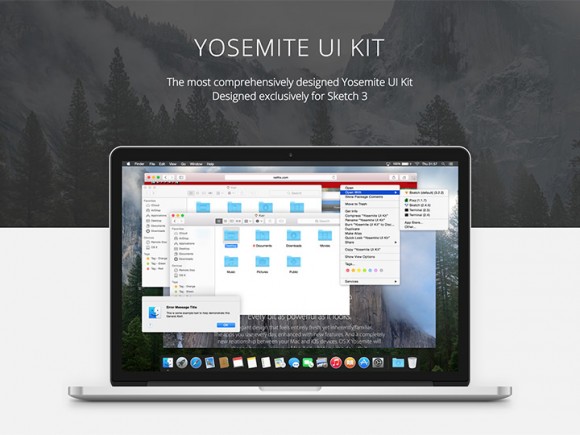 Yosemite UI Kit